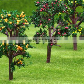 Model Color Fruit Tree in Train Layout Model photo-3