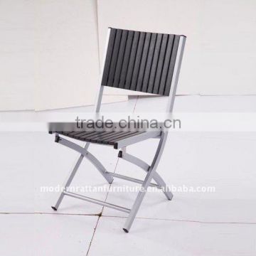 Cheap Black Plastic Synthetic Wood Folding Chair FCO -PC05