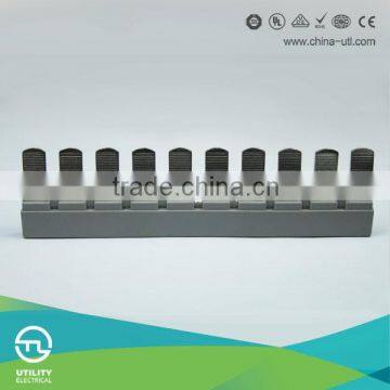 Full Insulation UTL Din-rail Terminal Block Side Adaptor insertion bridge for terminal block