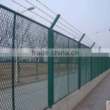 expanded metal mesh fence (Factory)