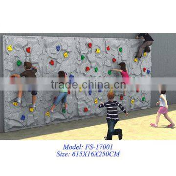 European standard artificial vertical climbing machine on wall