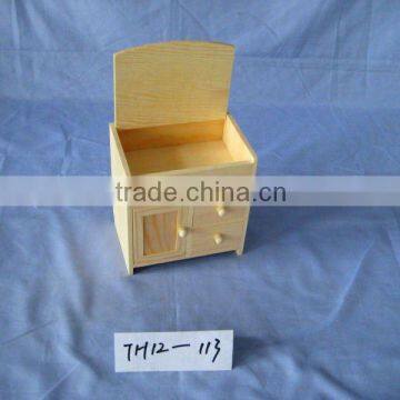 wooden small storage cabinet