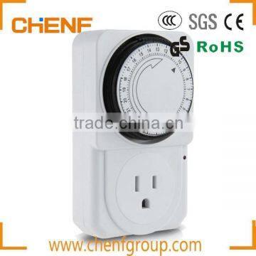 Hot Sell 24 Hours 120V Mechanical Timer Power Socket