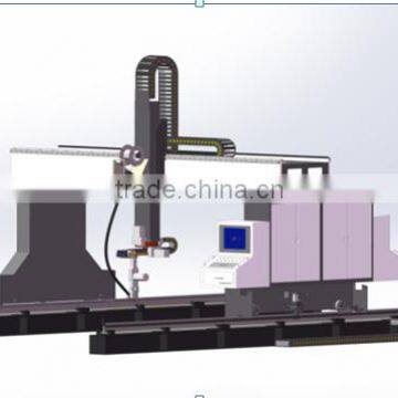 Gantry Welding Robot of Intersecting Lines on Cylindrical Shell and Head