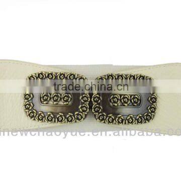 2013 Fshion White Elastic Belt