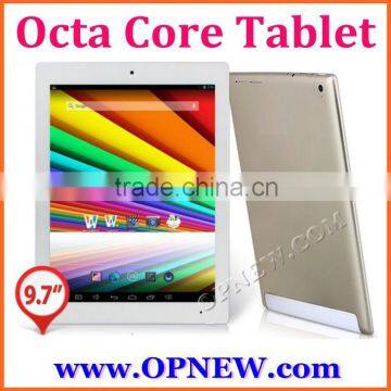 new 9.7 inch octa core Allwiiner A83T tablet pc with IPS touch screen android 5.1 lollipop mid 3G Wifi Bluetooth