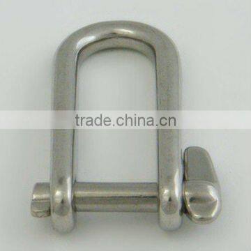 Stainless steel halyard shackles