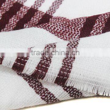 Plaid Tartan Brand Name Classic Oversize Winter Scarf photo-5