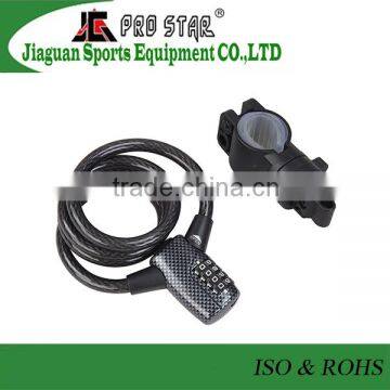 Good Quality Steel Cable Coded Bicycle Lock Bike Accessory