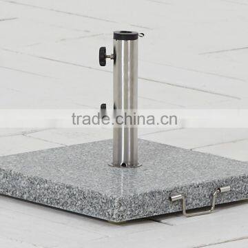 Factory Direct Cheap Grey Granite Outdoor umbrella base umbrella holder