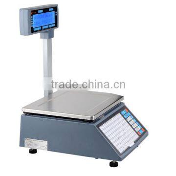 Hot Selling Commecrial Thermal Barcode Label Printeing Scales Machine HLS1000