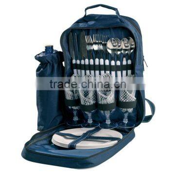 2014 New picnic backpack backpack cooler bag picnic bag for 4 persons