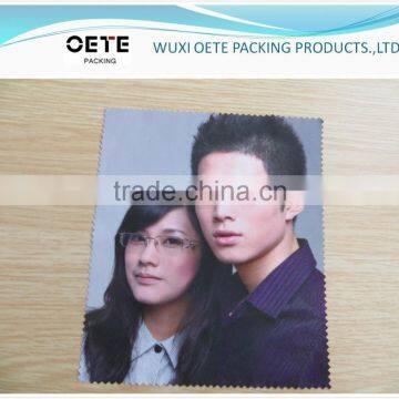 factory wholesale high quality fashion heat transfer printing antibacterial microfiber cleaning cloth