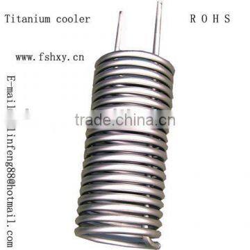 Titanium Heat Exchanger Water Cooling Coil for Sea Water