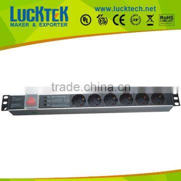 19" Rack mount industrial PDU