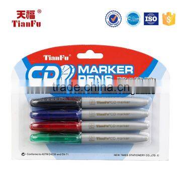 Durable refill ink non-toxic CD marker pen, pen promotional