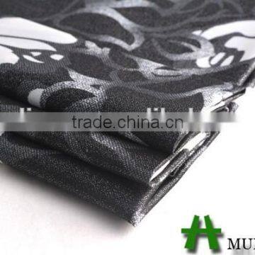 Mulinsen 100 Polyest Satin With Twist Hot Stamping Foil Recycle Polyest Fabric photo-4