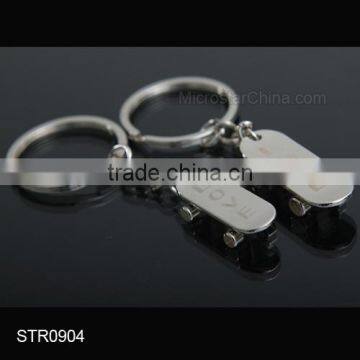 In Stock Promotional Love Scooter Shape Alloy Key Chain