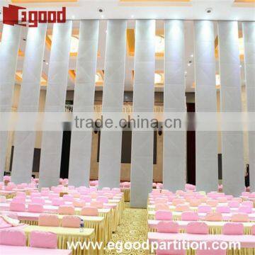 Ultrahigh acoustic operable partition wall for high exhibition centre