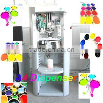 A2,A4 0.077ml automatic paint color tinter machine/600ML colorant sequential dispenser