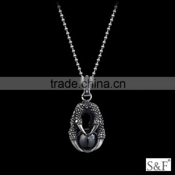 black steel jewelry 39418 Valentine steel necklace