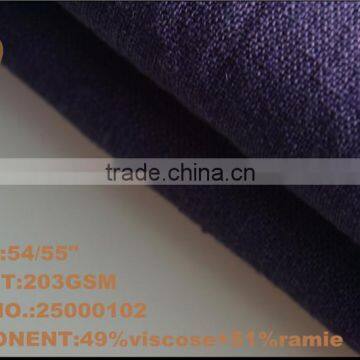 Wholesale Viscose Ramie Fabric photo-2