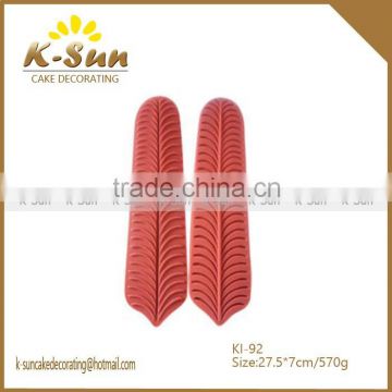 Newest super big leaf veiner mold silicone veiner for cake decoration