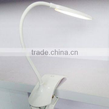 CLIP LED table lamp, rechargeable led desk lamp,sensor switches with USB charger desk light                        
                                                Quality Choice