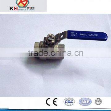 Stainless Steel Casting Pipe Fittings 1PCS Reduce Port Ball Valve