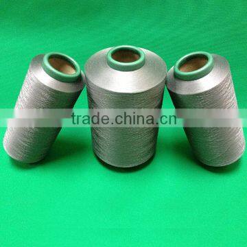 polyester antimicrobial yarn medical nano silver filament