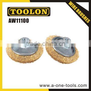 circular brush abrasive tool