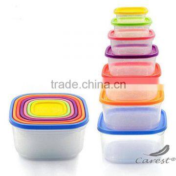 Plastic Refrigerator Storage Boxes Food-grade Sealed Bins