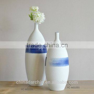 Elegant ceramic flower vase with painting designs                        
                                                Quality Choice