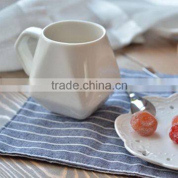 Unique Style White Glazed New Bone China 8 oz Coffee Cups for Cafes Made in China photo-2