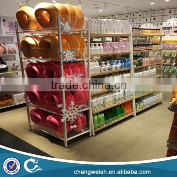 high end hot sale supermarket shelves/display racks