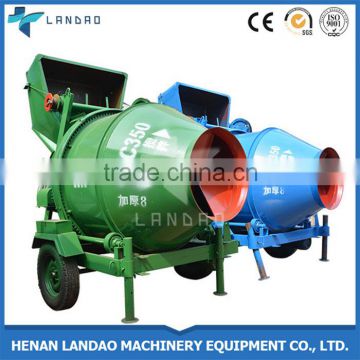 Electric Portable Concrete Mixer for Sale, JZC 350 Concrete Mixer Made In China