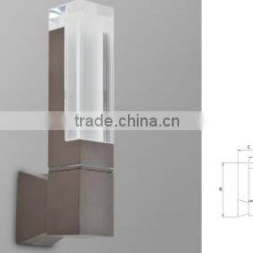 W-DH-1402 ip65 3w aluminum outdoor led wall light with glass diffuser,design wall light modern