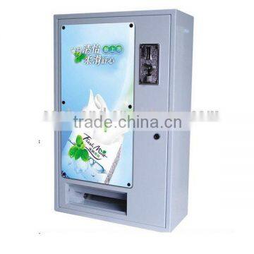 Coin Operated Mini Vending Machine for Pocket Tissue, Handkerchiefs Paper,etc.
