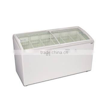 Double Door Door No. glass lid chest freezer