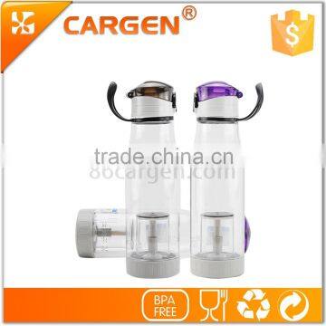 Transparent 700ml sport plastic tea water bottle