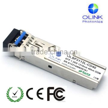 sfp optical transceiver china supplier 1.25G SFP 1310nm 40km