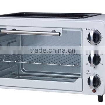 20L high quality and best price breakfast and bread maker toaster oven electric oven with BBQ function with CB/CE