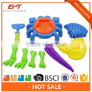 Plastic summer sand toys beach mould toy set