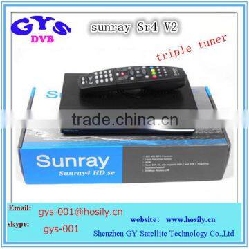DreamBOX 800HD Dreambox 800 hd se Sunray Sr4 Triple Tuner Wifi Sunray Sr4 v2 Digital Satellite tv Receiver