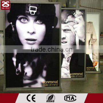 aluminum alloy A0,A1,A2,A3,A4 size snap frame/poster frame