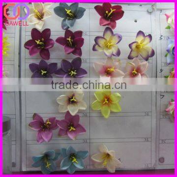 Sale 55MM artificial flower head silk flower head for mini Lily and hair accessories