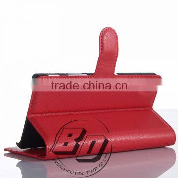 Wholesale Popular Flip Wallet PU Leather Case With Card Slots For Sony Xperia Z5 Premium Luxury Case Mobile Phone Case Cover photo-4