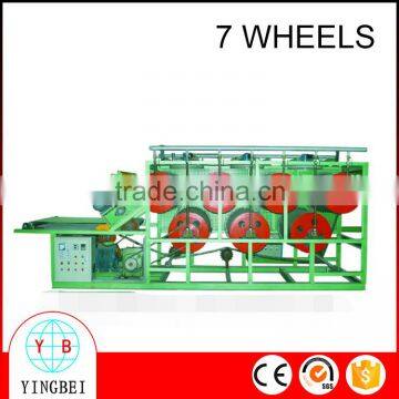 High quality water-cooled Type Sheet Extruder with Seven Wheel(double-deck)