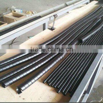 Spiral hydraulic pipe protector machine / cable wrap hose making machine