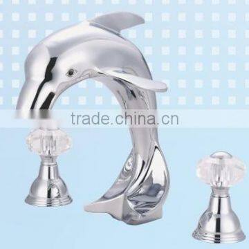 High Quality Taiwan made bathroom animal dolphin bibcock faucet